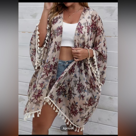 Other - Floral Kimono 2X NWOT